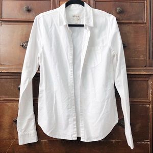 NWOT Joe’s Jeans White Denim Shirt